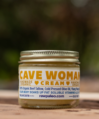 cave woman cream raw paleo